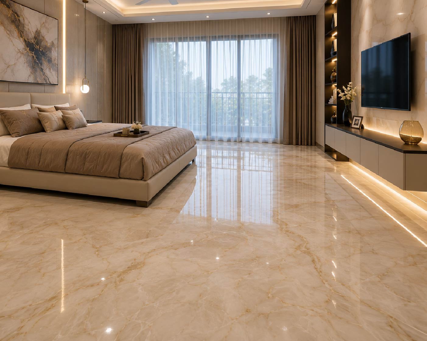 Bedroom Epoxy Flooring